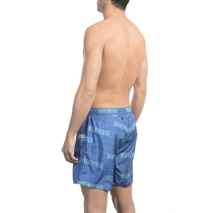 Bikkembergs Beachwear BKK1MBM17_BLUE - immagine 2